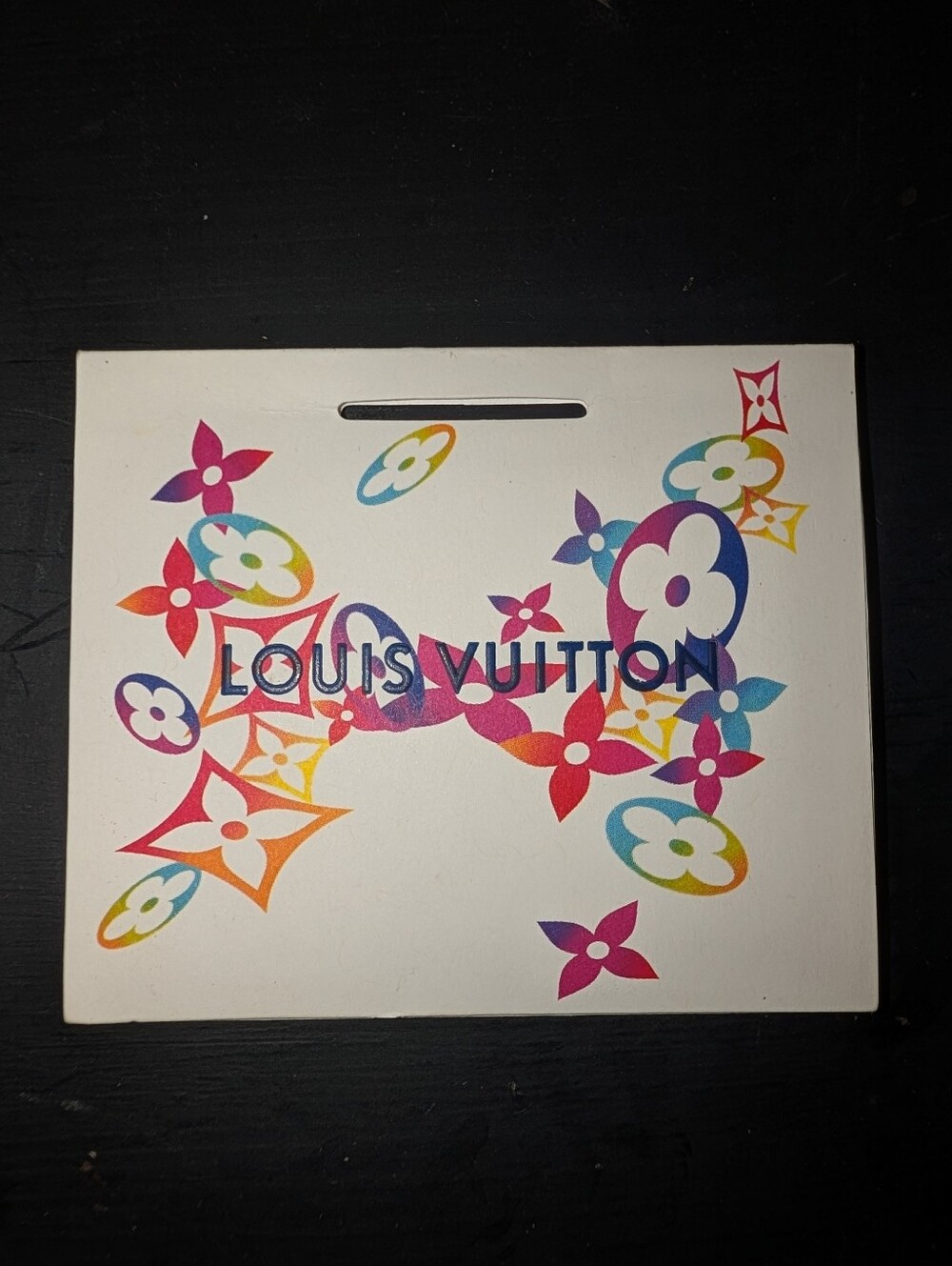 Official Louis Vuitton Envelope Note Card Gift Tag 2020 Holiday Edition Unused